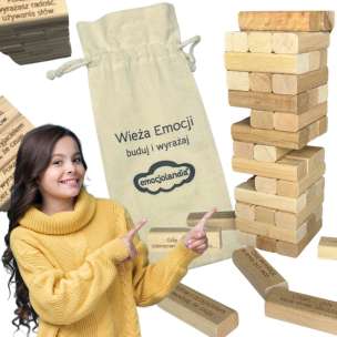 Wieża Emocji. Buduj i wyrażaj! – gra edukacyjna