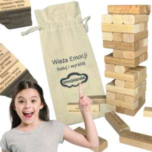 Wieża Emocji. Buduj i wyrażaj! – gra edukacyjna