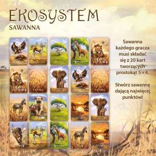 Ekosystem 3. Sawanna- gra karcian