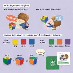 Feluś i Gucio grają w kolory - gra edukacyjno-ruchowa