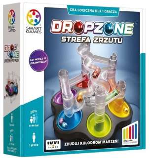 Smart Games. Dropzone. Strefa zrzutu (PL) IUVI Games - gra logiczna dla 1 gracza