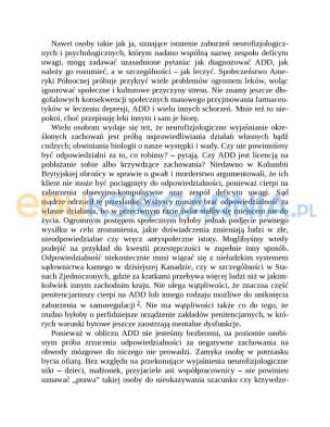 Rozproszone umysły. Przyczyny i leczenie zespołu deficytu uwagi