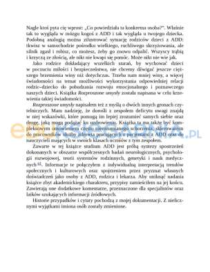 Rozproszone umysły. Przyczyny i leczenie zespołu deficytu uwagi