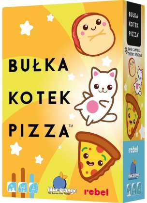 Bułka, Kotek, Pizza - gra dla najmłodszych na refleks i spostrzegawczość