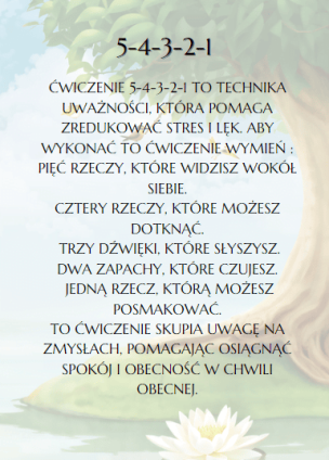 Karty Relaksacyjne dla dzieci i młodzieży