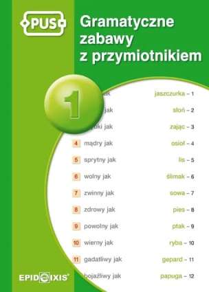 PUS. Gramatyczne zabawy z przymiotnikiem
