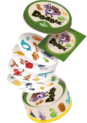 Dobble Dinozaury- gra na spostrzegawczość i refleks