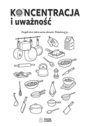 Koncentracja i uważność. Nowe zadania + 60 naklejek