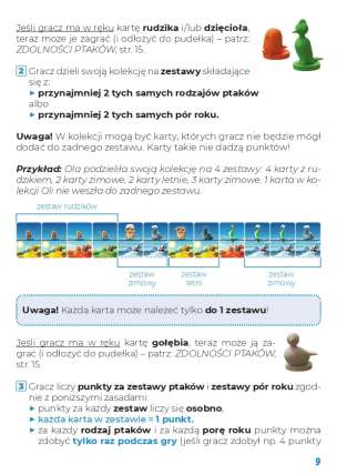 Ptaszki - edukacyjna gra karciana