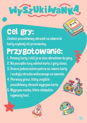 Wyszukiwanka - gra na spostrzegawczość