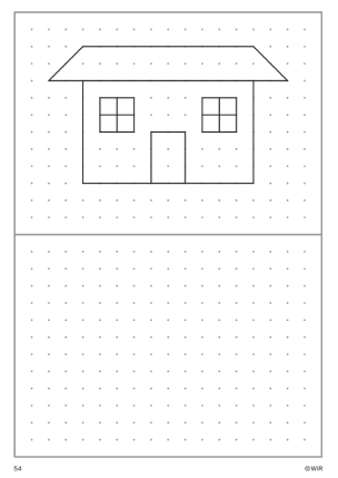 Terapia umysłowa osób dorosłych. Połącz kropki. Ćwiczenia na koncentrację 1