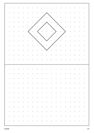 Terapia umysłowa osób dorosłych. Połącz kropki. Ćwiczenia na koncentrację 1