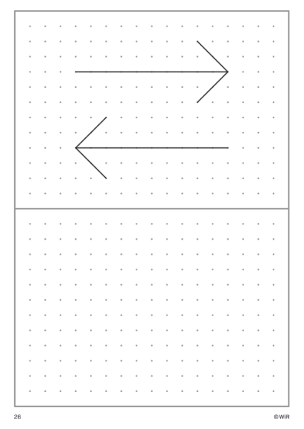 Terapia umysłowa osób dorosłych. Połącz kropki. Ćwiczenia na koncentrację 1