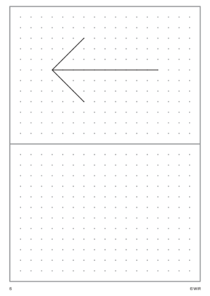 Terapia umysłowa osób dorosłych. Połącz kropki. Ćwiczenia na koncentrację 1