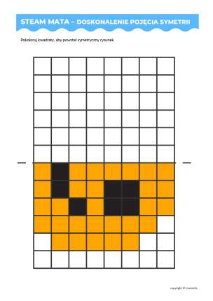 Edukacyjna Mata STEAM z interaktywną obudową cyfrową