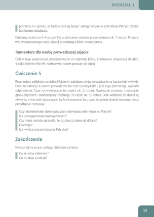 Moje emocje i potrzeby. Scenariusze zajęć dla klas 1-3 szkoły podstawowej