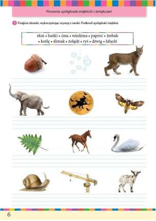 Idę do szkoły. Byk-tanda i zabawy ortograficzne. Klasa 1