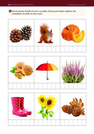 Wędrówka przez pory roku. Jesień. Materiały dla uczniów z niepełnosprawnością intelektualną