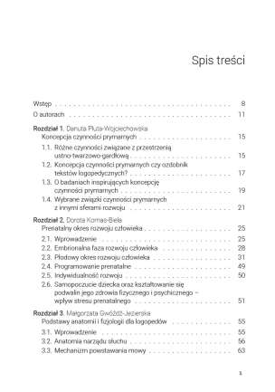 Czynności prymarne w logopedii. Tom 1