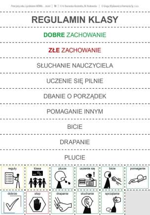 Przez pory roku z symbolami MÓWik. Jesień. Materiały dla uczniów z niepełnosprawnością intelektualną