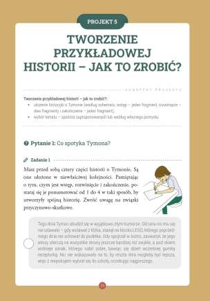 Tymon i ja. Propozycje zajęć z wykorzystaniem narracji i tworzenia historii