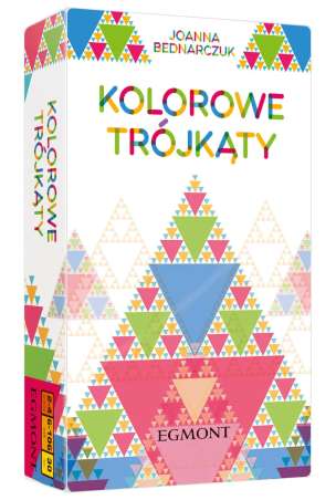 Kolorowe trójkąty - gra ćwicząca spostrzegawczość
