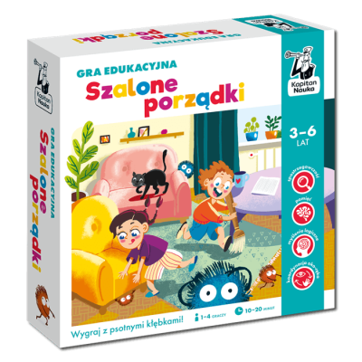 Kapitan Nauka. Szalone porządki - gra edukacyjna