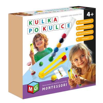 Kulka po kulce - gra edukacyjna Montessori