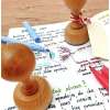 Stempel edukacyjny - przekrój ludzkiego oka