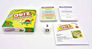 Mikro Quiz o Dinozaurach - kieszonkowa gra edukacyjna