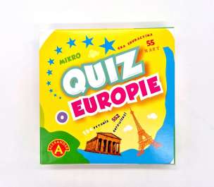 Mikro Quiz o Europie - kieszonkowa gra edukacyjna