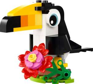 LEGO Creator 3w1. Tropikalny tukan (30688) - klocki konstrukcyjne