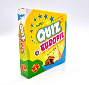 Mikro Quiz o Europie - kieszonkowa gra edukacyjna