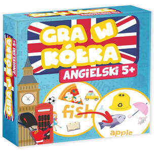 Gra w kółka. Angielski 5+ - gra edukacyjna