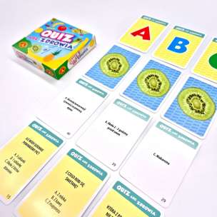 Mikro Quiz ABC Zdrowia - kieszonkowa gra edukacyjna