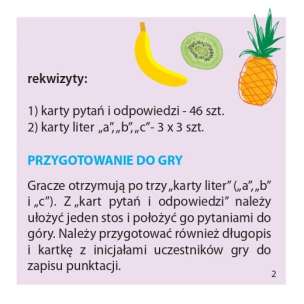 Mikro Quiz ABC Zdrowia - kieszonkowa gra edukacyjna