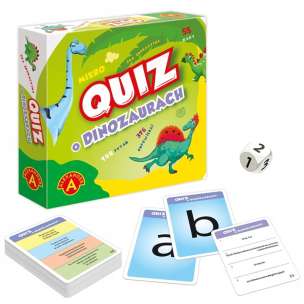 Mikro Quiz o Dinozaurach - kieszonkowa gra edukacyjna