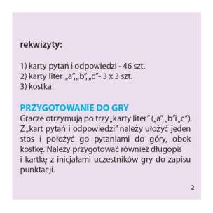 Mikro Quiz o Europie - kieszonkowa gra edukacyjna