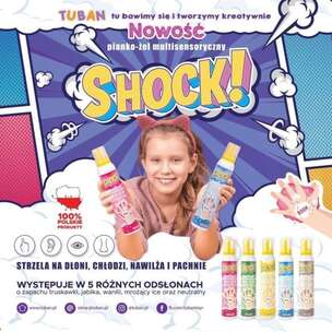 SHOCK! Multisensoryczny pianko-żel (Wanilia)