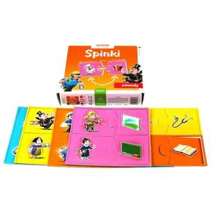 Spinki. Zawody - puzzle edukacyjne