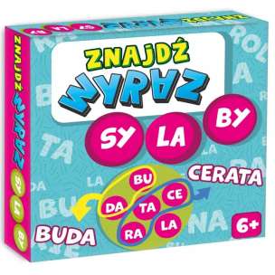 Znajdź wyraz. Sylaby - edukacyjna gra słowna