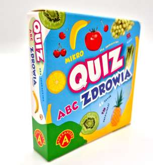 Mikro Quiz ABC Zdrowia - kieszonkowa gra edukacyjna