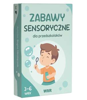 Zabawy sensoryczne dla przedszkolaków