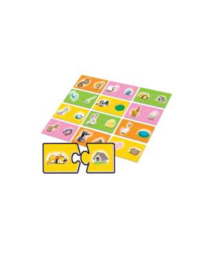 Spinki. Zwierzęta - puzzle edukacyjne