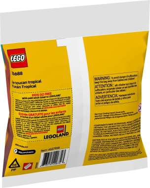 LEGO Creator 3w1. Tropikalny tukan (30688) - klocki konstrukcyjne