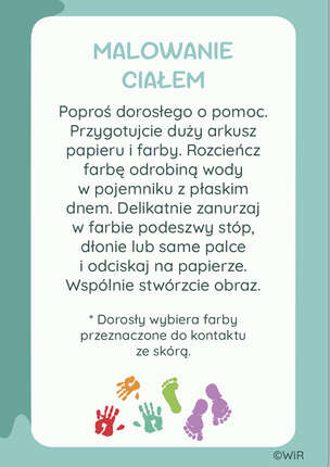 Zabawy sensoryczne dla przedszkolaków