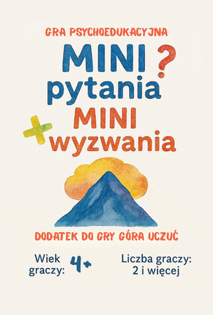 Mini Pytania Mini Wyzwania - zestaw kart wspierających rozwój emocjonalny dzieci