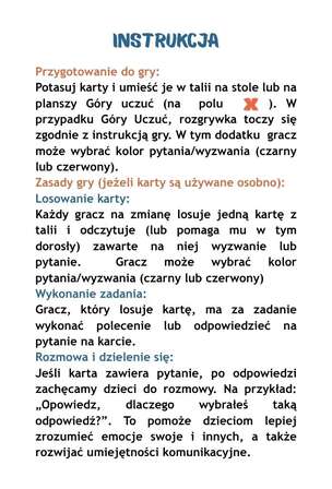 Pytania i Wyzwania - gra psychoedukacyjna