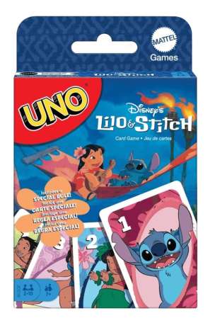 Uno Lilo i Stitch - towarzyska gra karciana