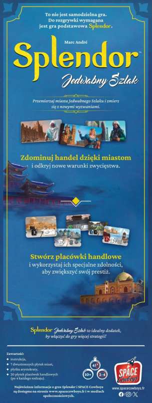 Splendor. Jedwabny Szlak - dodatek do gry